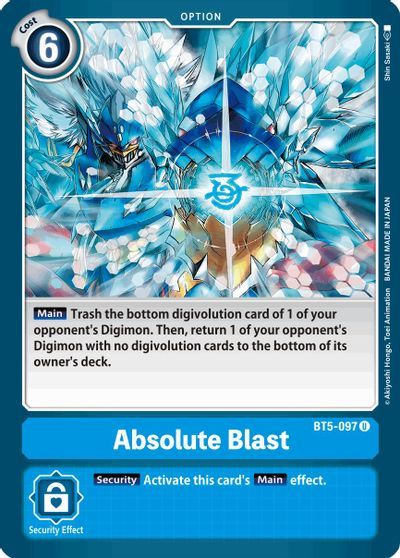 Absolute Blast (OPTION) / DIGIMON - Battle of Omni - obrázek 1