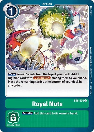 Royal Nuts (OPTION) / DIGIMON - Battle of Omni - obrázek 1