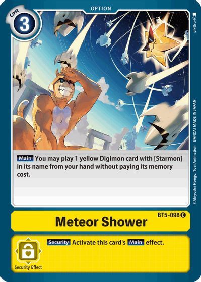 Meteor Shower (OPTION) / DIGIMON - Battle of Omni - obrázek 1