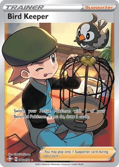Bird Keeper (Supporter) /POKEMON - Shining Fates - obrázek 1