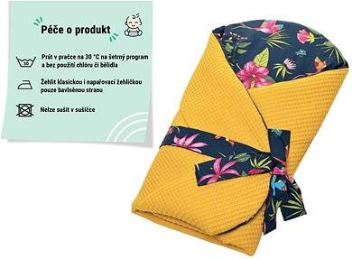 Vaflová zavinovačka Infantilo yellow/tropical - obrázek 2