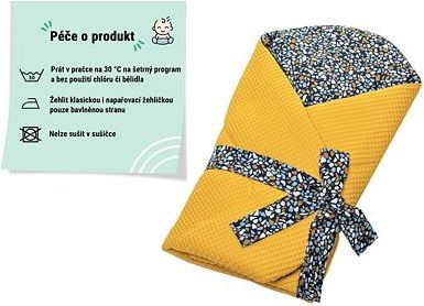 Vaflová zavinovačka Infantilo yellow/pebblestone - obrázek 2