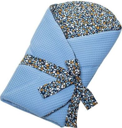 Vaflová zavinovačka Infantilo blue/pebblestone - obrázek 1