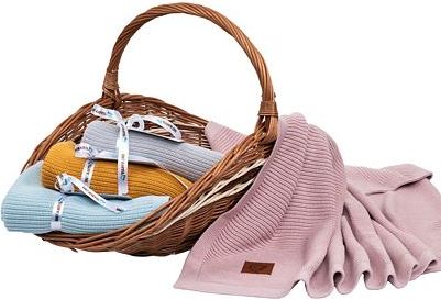 Bambusová dečka Infantilo light blue - obrázek 5