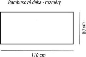 Bambusová dečka Infantilo pink - obrázek 3