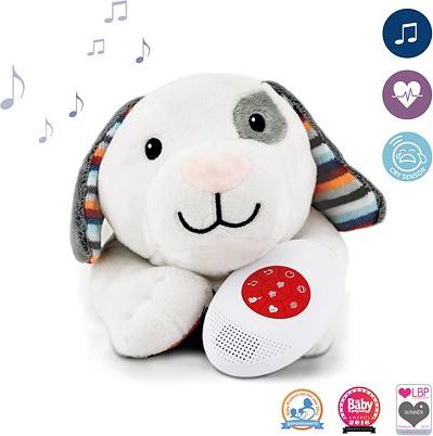 ZAZU Pejsek DEX - Šumící zvířátko s tlukotem srdce a melodiemi - obrázek 1