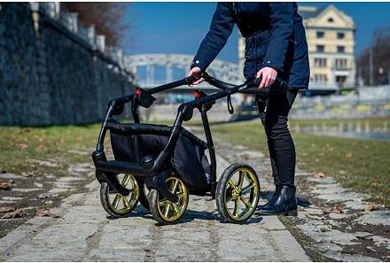 Sportovní kočárek Lonex Sport green - obrázek 11