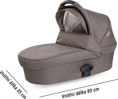 Set kočárek X-lander X-Move 2021 Evening grey - obrázek 5