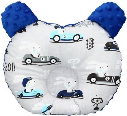 Ergonomický polštářek Infantilo medvídek navy/race - obrázek 1