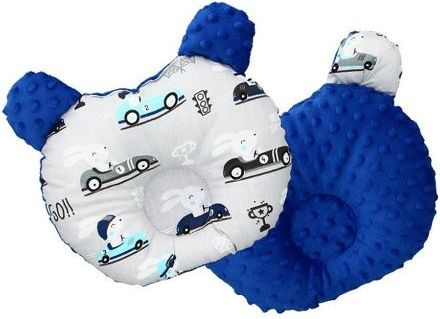 Ergonomický polštářek Infantilo medvídek navy/race - obrázek 2