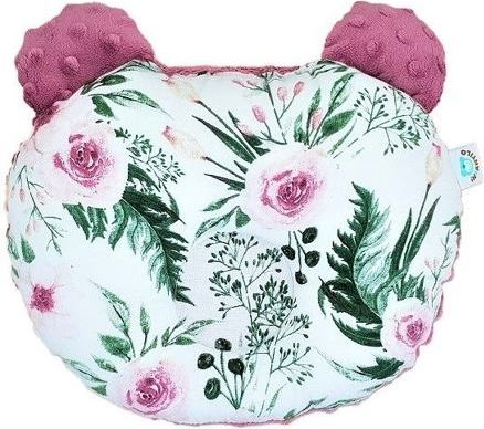 Ergonomický polštářek Infantilo medvídek rose/garden - obrázek 1