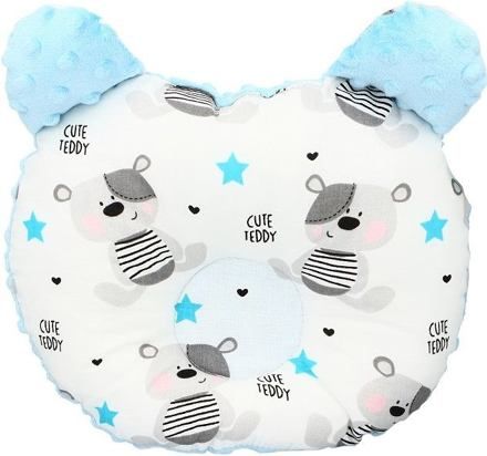 Ergonomický polštářek Infantilo medvídek blue/cute teddy - obrázek 1