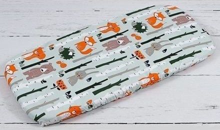 Bavlněné prostěradlo do kočárku Infantilo forest friends - obrázek 2