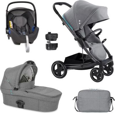 Set kočárek X-lander X-Cite 2021 Azure grey - obrázek 1