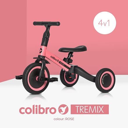 Colibro odrážedlo Tremix 4v1 rose - obrázek 14
