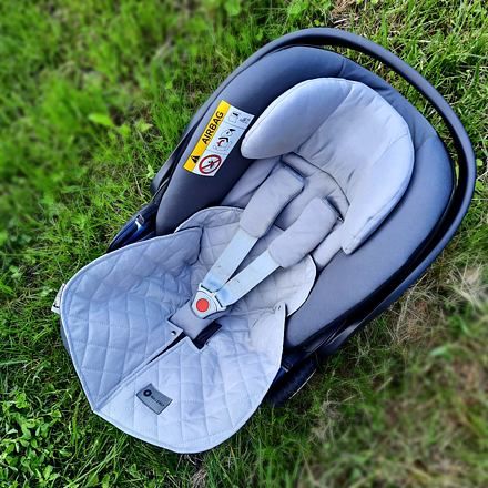 Nepropustná podložka do autosedačky Rollersy Grey - obrázek 1