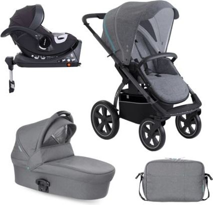Set kočárek X-lander X-Move + isofix 2021 Azure grey - obrázek 1
