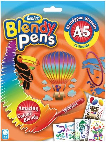 RenArt Blendypens Stencils 1 šablony - obrázek 1