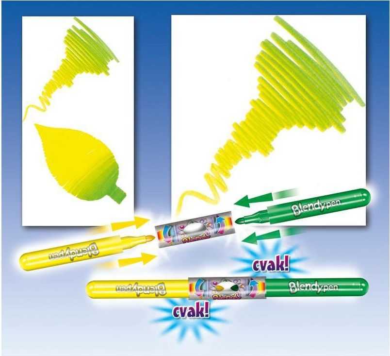 RenArt Blendypens Stencils 1 šablony - obrázek 6