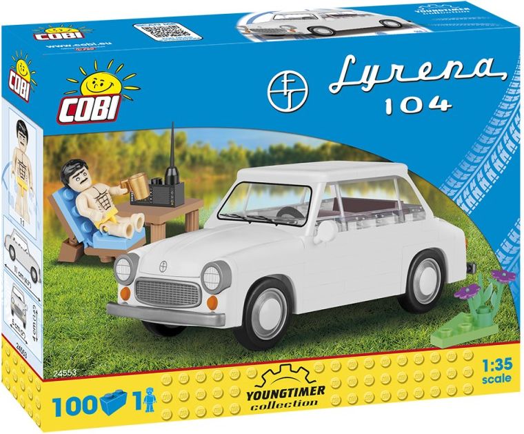 Cobi 24553 Youngtimer SYRENKA 104, 1:35, 100 k, 1f - obrázek 1