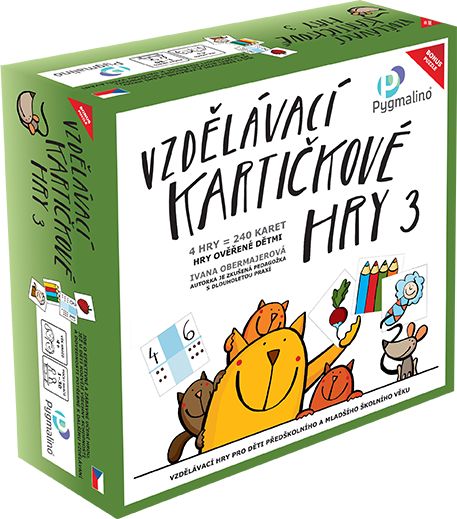 Pygmalino Vzdělávací kartičkové hry 3 - obrázek 1