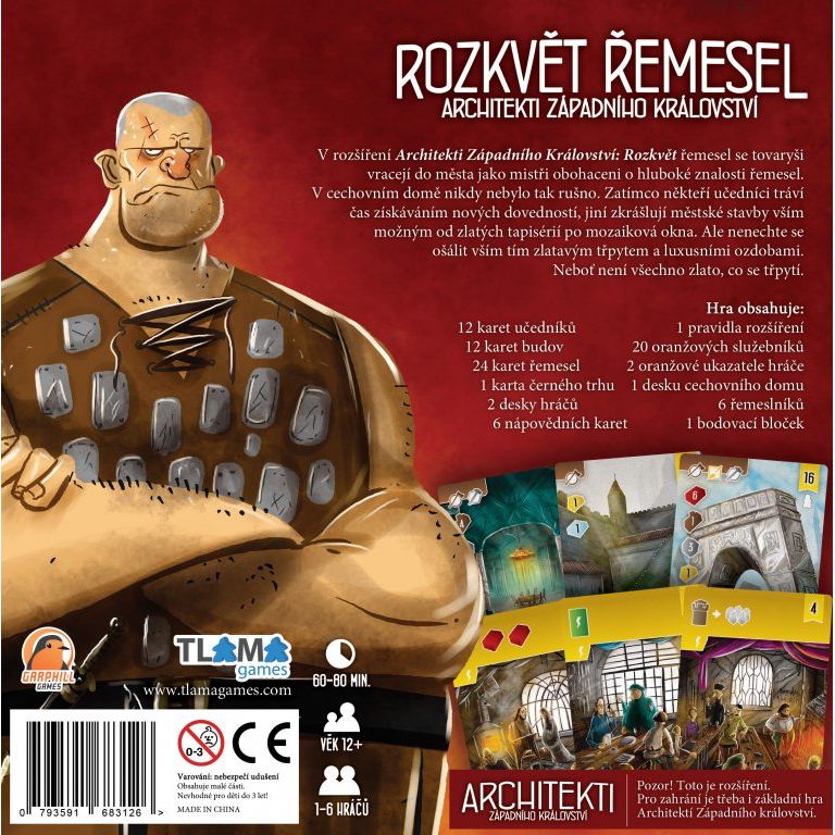 TLAMA games Architekti Západního království: Rozkvět řemesel - obrázek 4