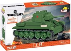 COBI 3061 World of Tanks Ruský střední tank T-34 - obrázek 1