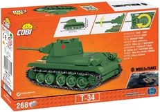 COBI 3061 World of Tanks Ruský střední tank T-34 - obrázek 4