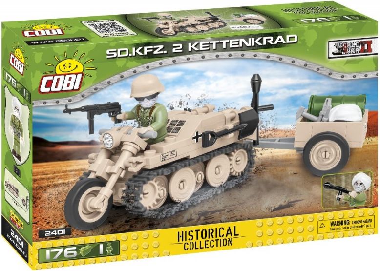 Polopásové vozidlo Sd.Kfz. 2 Kettenkrad HK 101 COBI 2401 - World War II - obrázek 1