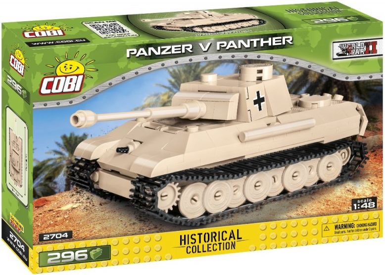 Cobi 2704 SMALL ARMY – Panzer V Panther, 1:48, 296 k - obrázek 1