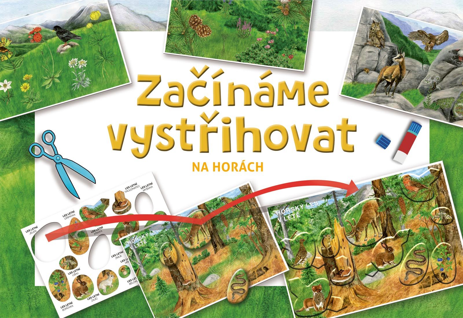 Betexa Začínáme vystřihovat – Na horách - obrázek 1