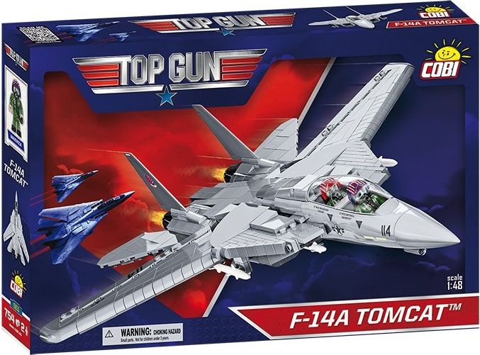 Cobi 5811 Top Gun F-14 Tomcat, 1:48, 754 k, 2 f - obrázek 1