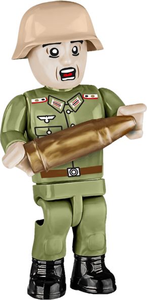 COBI 2252 World War II Německé protitankové dělo 7,5 cm PaK 40 - obrázek 4