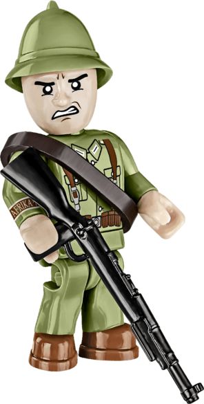 COBI 2254 World War II Nákladní vozidlo Opel BLITZ 3600 - obrázek 3