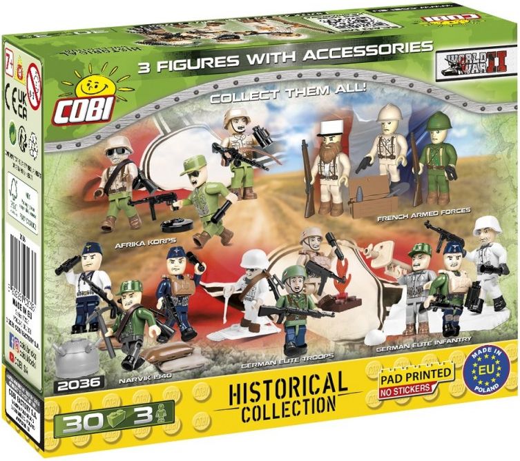 COBI 2036 Figurky vojáků Britská SAS - obrázek 2