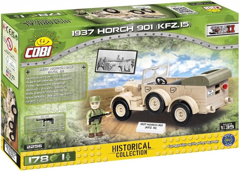 Cobi 2256 1937 Horch 901 (Kfz. 15) - obrázek 2