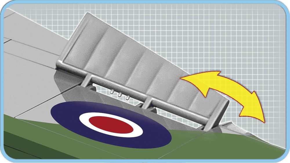 COBI 5718 WW II - Víceúčelový bojový letoun de Havilland Mosquito FB Mk. VI. - obrázek 5