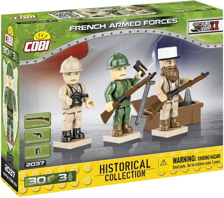 COBI 2037 Figurky vojáků Francouzská armáda - obrázek 1