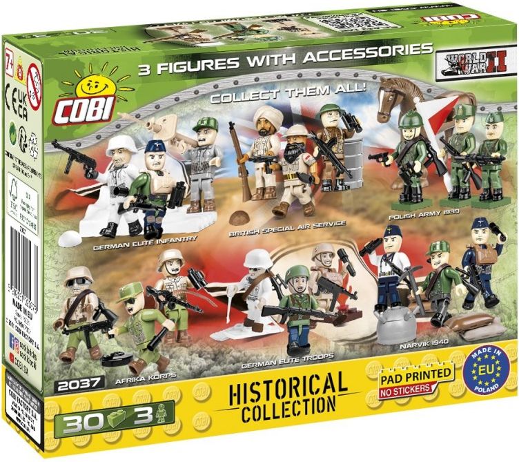 COBI 2037 Figurky vojáků Francouzská armáda - obrázek 3