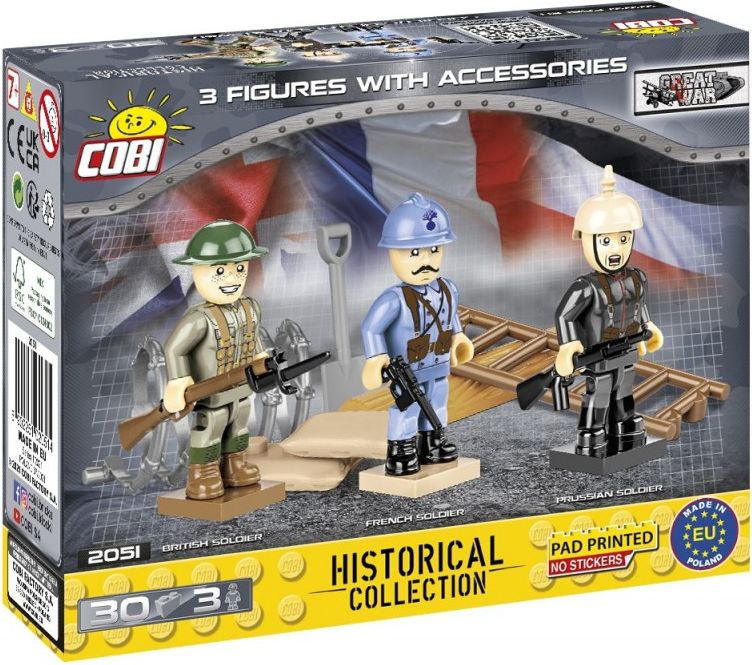 COBI 2051 Great War Figurky vojáků První světová válka - obrázek 3