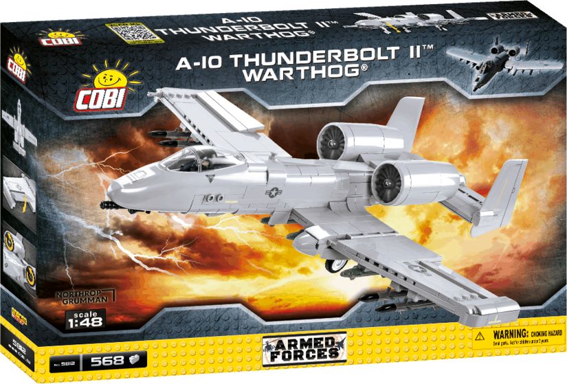 COBI 5812 Armed Forces Americký bitevní letoun A-10 Thunderbolt II WARTHOG - obrázek 1