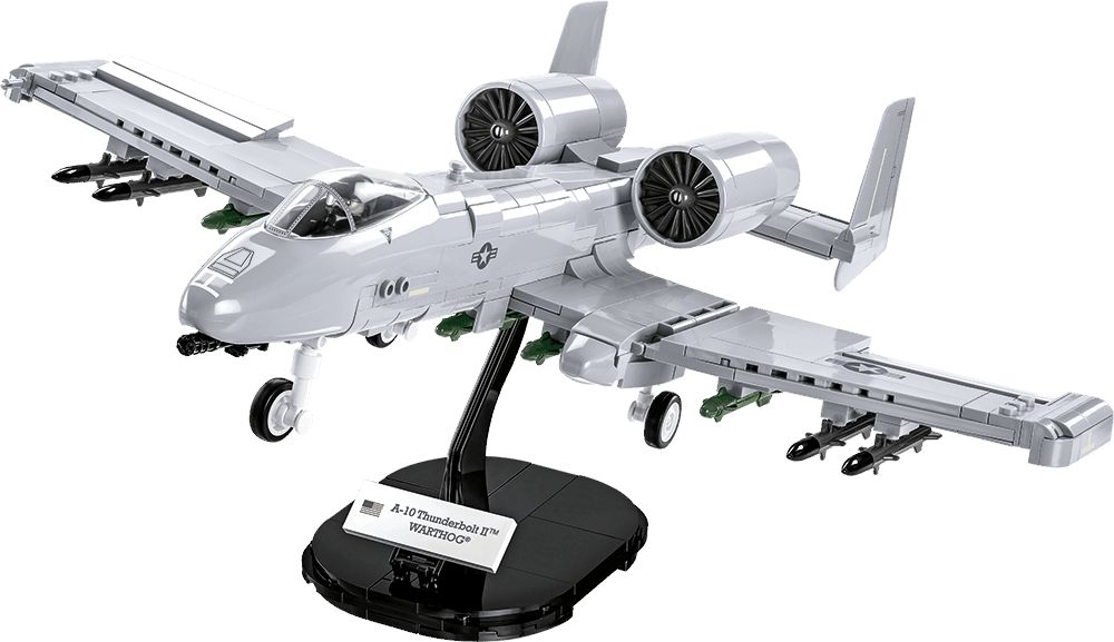 COBI 5812 Armed Forces Americký bitevní letoun A-10 Thunderbolt II WARTHOG - obrázek 3
