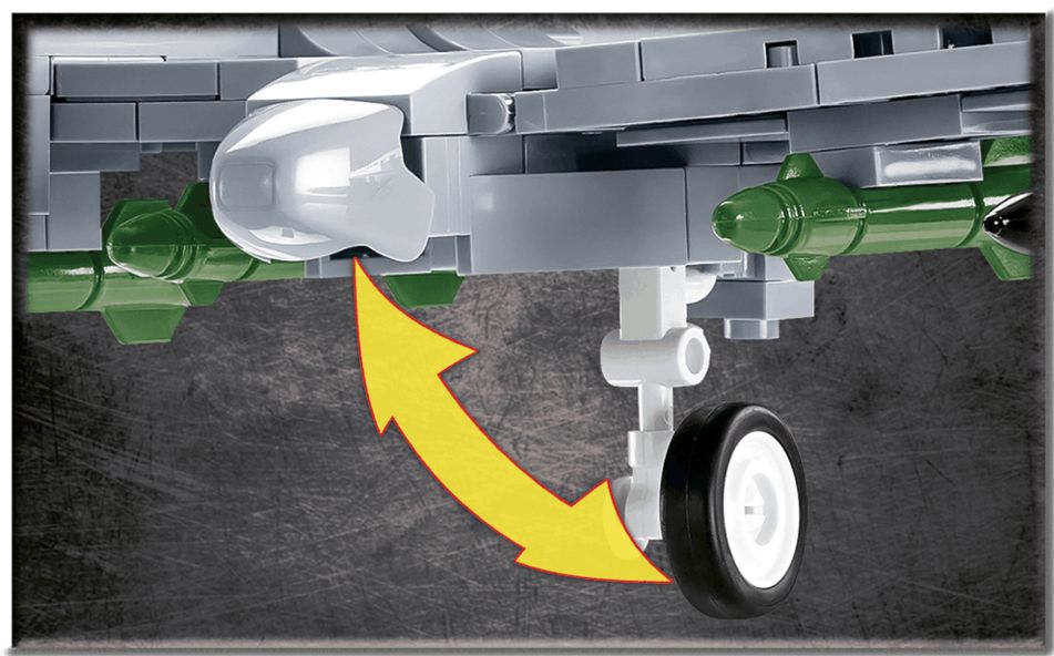 COBI 5812 Armed Forces Americký bitevní letoun A-10 Thunderbolt II WARTHOG - obrázek 7