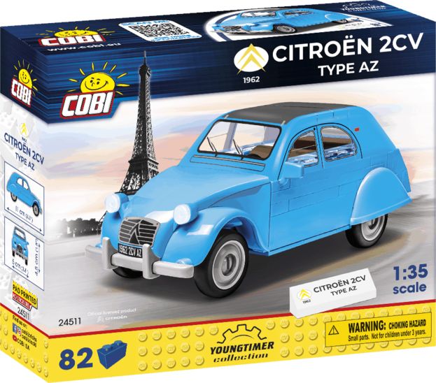 COBI Citroen 2CV typ AZ (1962), 1:35, 82 k - obrázek 1