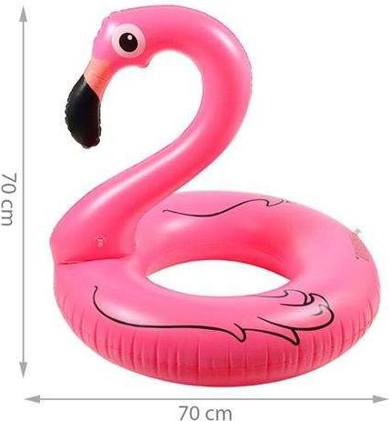 Iso trade ISO 10254 Nafukovací plameňák 80 cm - obrázek 4