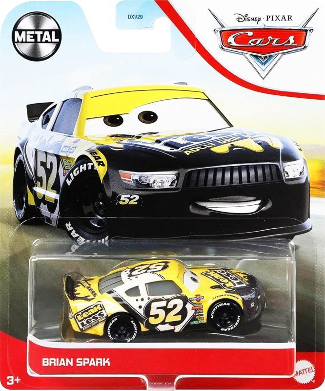 Mattel CARS 3 (Auta 3) - Brian Spark Nr. 52 - obrázek 1