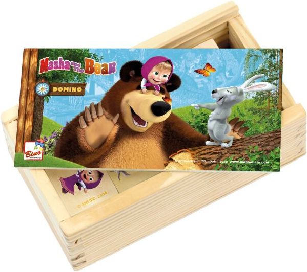 BINO Máša a medvěd domino - obrázek 1