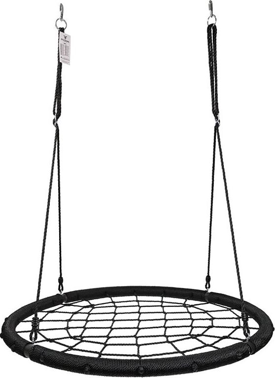 Physionics Houpačka ve tvaru kruhu, síť, 120 cm, černá - obrázek 1