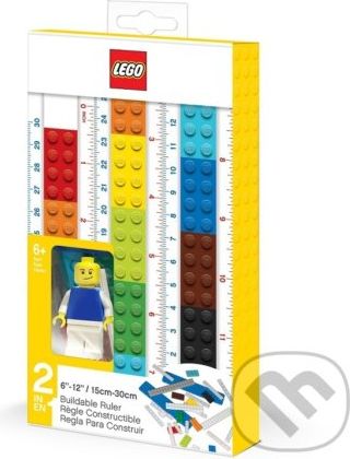 LEGO - Pravítko s minifigúrkou, 30 cm - LEGO - obrázek 1