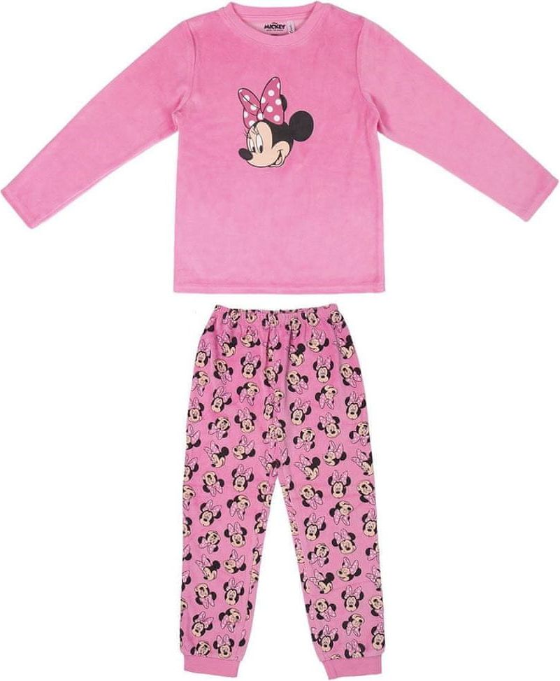 Disney dívčí pyžamo Minnie 2200006174 92 růžová - obrázek 1